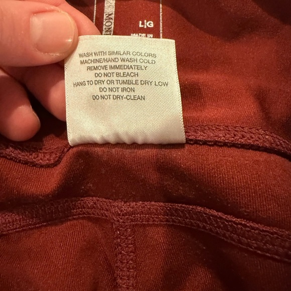 Mondetta Leggings Red Size Large. - Picture 5 of 5